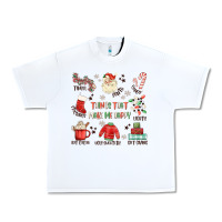 White thing that make me happy Urban Heavy Tee - MaliasSmallBusiness
