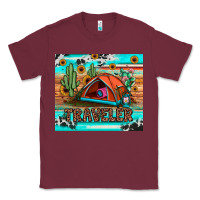 Burgundy traveler tumbler Classic Tee - JahusDesignShop