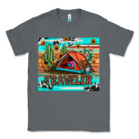 Charcoal Heather traveler tumbler Classic Tee - JahusDesignShop