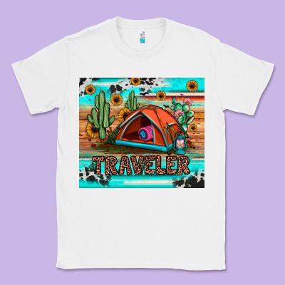 Traveler Tumbler Classic Tee Designed By Jahusdesignshop