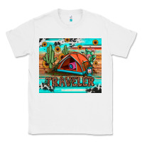 White traveler tumbler Classic Tee - JahusDesignShop