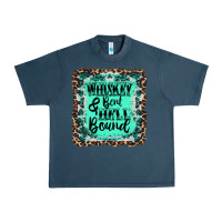 Midnight Navy whiskey bent hell bound Urban Heavy Tee - AdoDesignShop
