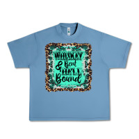 Pebble Blue whiskey bent hell bound Urban Heavy Tee - AdoDesignShop