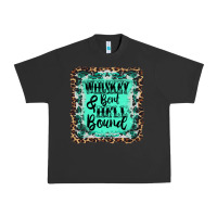 Pigment Black whiskey bent hell bound Urban Heavy Tee - AdoDesignShop