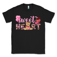 Black sweetheart with bear Classic Tee - NancyCooperArtShop