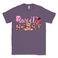Lavender sweetheart with bear Classic Tee - NancyCooperArtShop