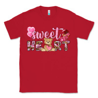 Red sweetheart with bear Classic Tee - NancyCooperArtShop