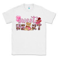 White sweetheart with bear Classic Tee - NancyCooperArtShop