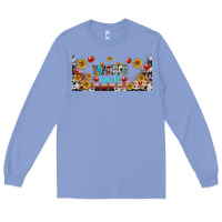 Colony Blue teacher mode libbey glass Long Sleeve Tee - BundleAndBundleShop