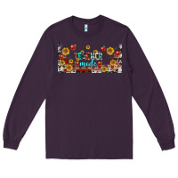 Plum teacher mode libbey glass Long Sleeve Tee - BundleAndBundleShop