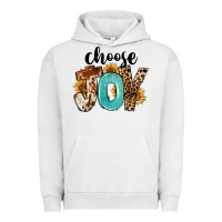 Pigment Lunar Rock Choose Joy Urban Hoodie - FaDigitalArtStudio