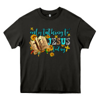 Asphalt only talking to jesus today Heavy Core Tee - AdoDesignShop