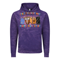 Cloud Purple can't talk right now doing mom stuff Vintage Hoodie - MaliasSmallBusiness