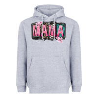 Heather Grey Mama vibes Mother's Day Heavyweight Hoodie - CowGirlArtShop
