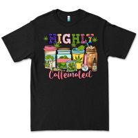 Black highly caffeinated Premium Tee - JahusDesignShop