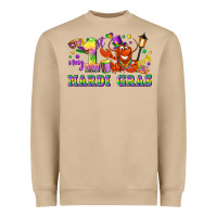 Mushroom my first mardi gras Heavyweight Sweatshirt - LillyAllenDesigns