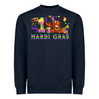 Navy my first mardi gras Heavyweight Sweatshirt - LillyAllenDesigns