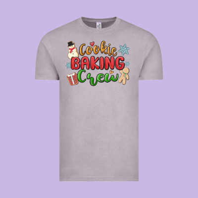 Cookie Baking Crew Vintage Tee Designed By Maliassmallbusiness