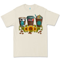 Bone coffee group and sunflowers Premium Tee - Artiststas