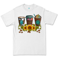 White coffee group and sunflowers Premium Tee - Artiststas