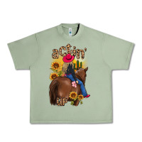 Oil Green actin up malias Urban Heavy Tee - MaliasSmallBusiness