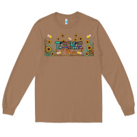Toasted Coconut teacher vibes libbey glass Long Sleeve Tee - BundleAndBundleShop