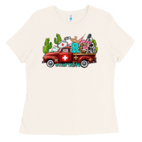 Bone rca nurse truck with cactus Ladies Tee - AdoDesignShop