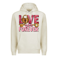 Love You Forever Valentine's Day Premium Hoodie | Teevron