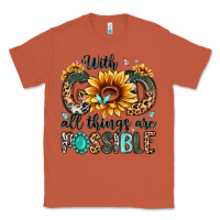 Copper with god all things are possible malias Classic Tee - MaliasSmallBusiness