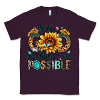 Plum with god all things are possible malias Classic Tee - MaliasSmallBusiness