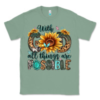 Sage with god all things are possible malias Classic Tee - MaliasSmallBusiness