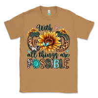 Toasted Coconut with god all things are possible malias Classic Tee - MaliasSmallBusiness