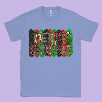 Merry Christmas Classic Tee Designed By Cowhidedigitalart