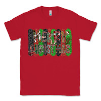 Red Merry Christmas Classic Tee - CowhideDigitalArt