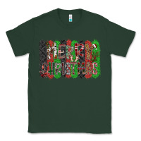 Sports Green Merry Christmas Classic Tee - CowhideDigitalArt