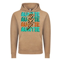 Vintage Coffee auntıe with lightning bolt Vintage Hoodie - MaliasSmallBusiness