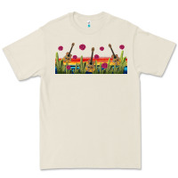 Bone mexican sombrero guitar libbey glass Premium Tee - BundleAndBundleShop
