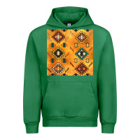 Emerald native american aztec seamless pattern 4 Urban Hoodie - BundleAndBundleShop