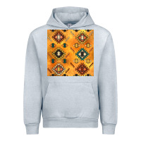 Heather Grey native american aztec seamless pattern 4 Urban Hoodie - BundleAndBundleShop