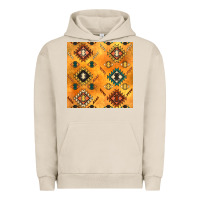 Pigment French Oak native american aztec seamless pattern 4 Urban Hoodie - BundleAndBundleShop