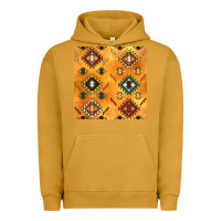 Pigment Peanut Butter native american aztec seamless pattern 4 Urban Hoodie - BundleAndBundleShop
