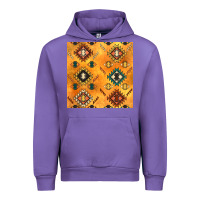 Tulip native american aztec seamless pattern 4 Urban Hoodie - BundleAndBundleShop