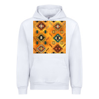 White native american aztec seamless pattern 4 Urban Hoodie - BundleAndBundleShop