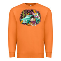 Carrot Western rabbit Easter Day Premium Sweatshirt - CowGirlArtShop