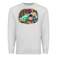 Dove Grey Western rabbit Easter Day Premium Sweatshirt - CowGirlArtShop