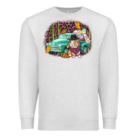 Oatmeal Heather Western rabbit Easter Day Premium Sweatshirt - CowGirlArtShop