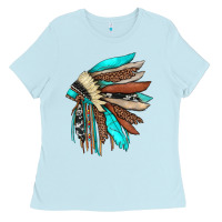 Indian Headdress Ladies Tee | Teevron