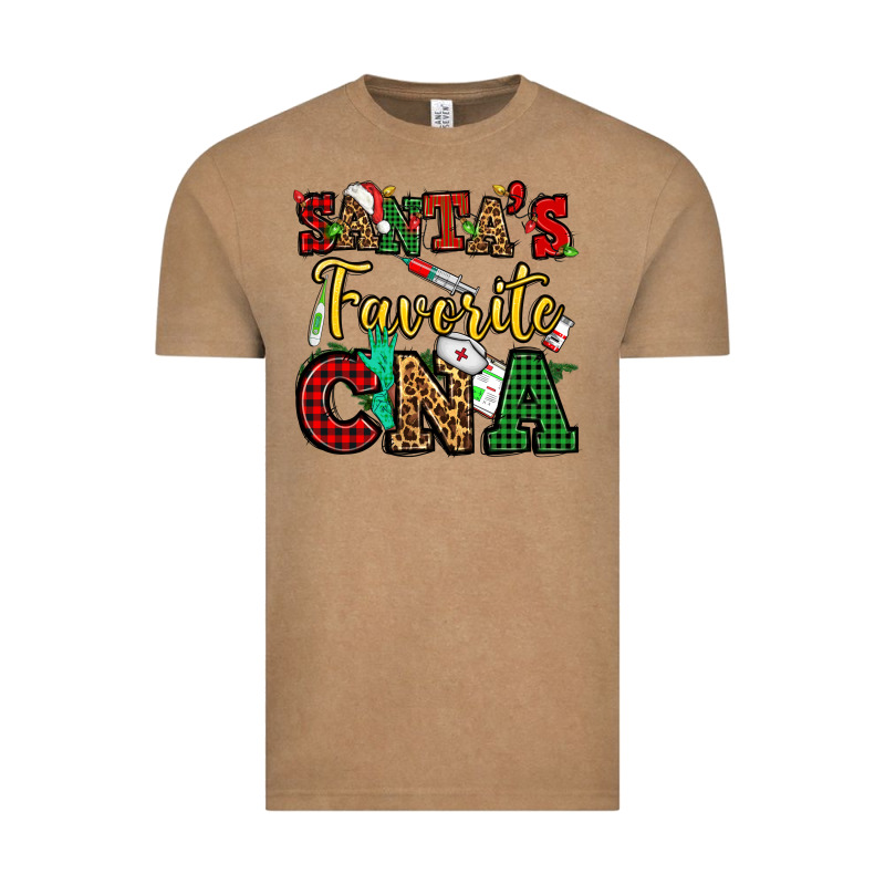 Santas Favorite Cna Christmas Vintage Tee by NancyCooperArtShop | Teevron