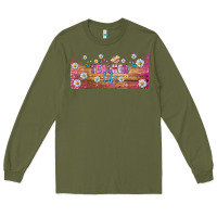 Army Green teacher life libbey glass Long Sleeve Tee - BundleAndBundleShop
