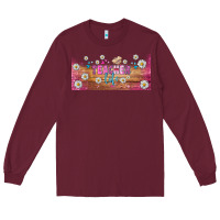 Burgundy teacher life libbey glass Long Sleeve Tee - BundleAndBundleShop